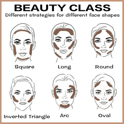 FOCALLURE Cream Contour Stick, Matte Bronzer Stick, Professional