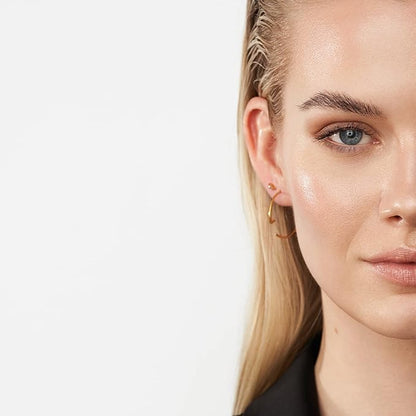 ANNEMARIE BÖRLIND ROSE NATURE Cooling Spa Eye Cream-Gel (0.50 Fl Oz) - Plumps up wrinkles caused by tiredness, PR3 rose complex reduces the effects of blue light, vegan