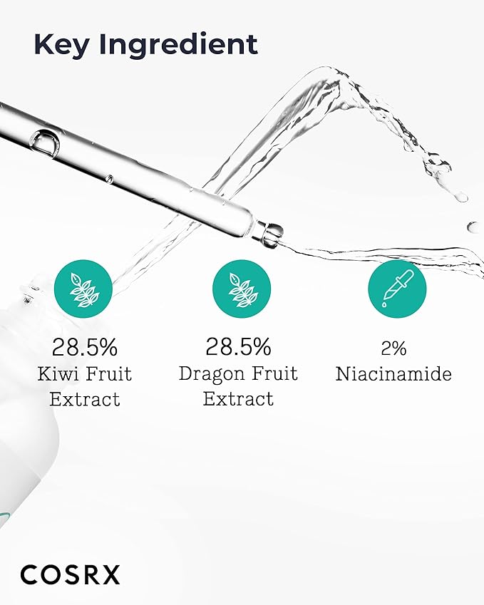 COSRX AHA BHA Vitamin C Booster Serum 1.01fl.oz/30ml, Anti Aging, Plumping, Hydrating Serum with Niacinamide, Not Tested on Animals, No Parabens, Korean Skincare
