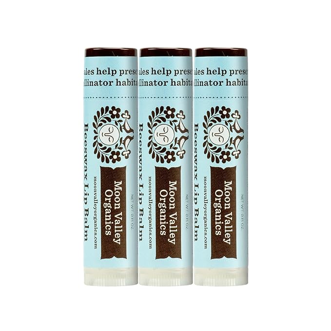 Moon Valley Organics Beeswax Lip Balm VANILLA,