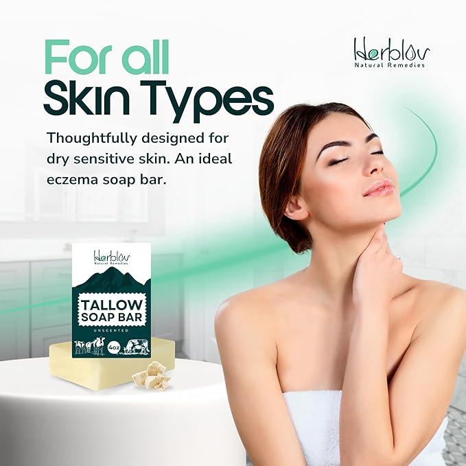 Beef Tallow Soap Bar – All