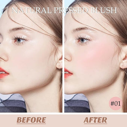Boobeen Powder Blush, Single Color Blush Face Blush