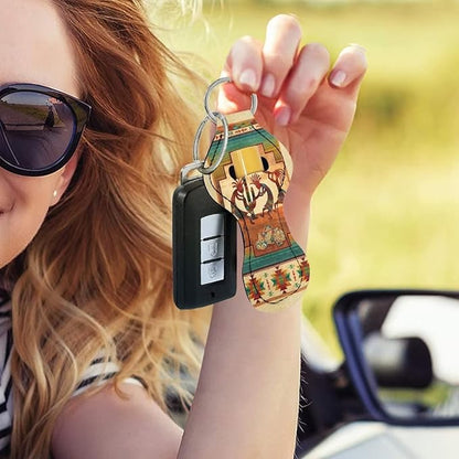 Chapstick Holder Keychain for Lipstick Lip Girls