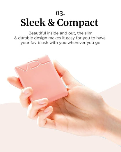 VDL Cheekstain Pastel Blush for Cheeks (Favorite Lavender, 0.2oz