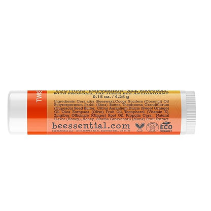 Beessential Natural Bulk Lip Balm, Orange Gifts,