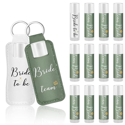 24 Pack Bachelorette Party Favor Lip Balm Set Gifts