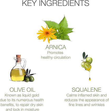 Bon Vital' Therapeutic Touch Massage Oil Made with Olive Oil to Repair Dry Skin & Soothe Sore Muscles, Lightweight Oil Perfect for Any Massage to Hydrate and Nourish Dry, Rough Skin, 8 Ounce Bottle