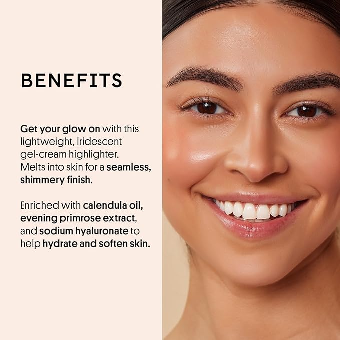 Winky Lux Cheeky Rose Liquid Highlighter, Gel Cream