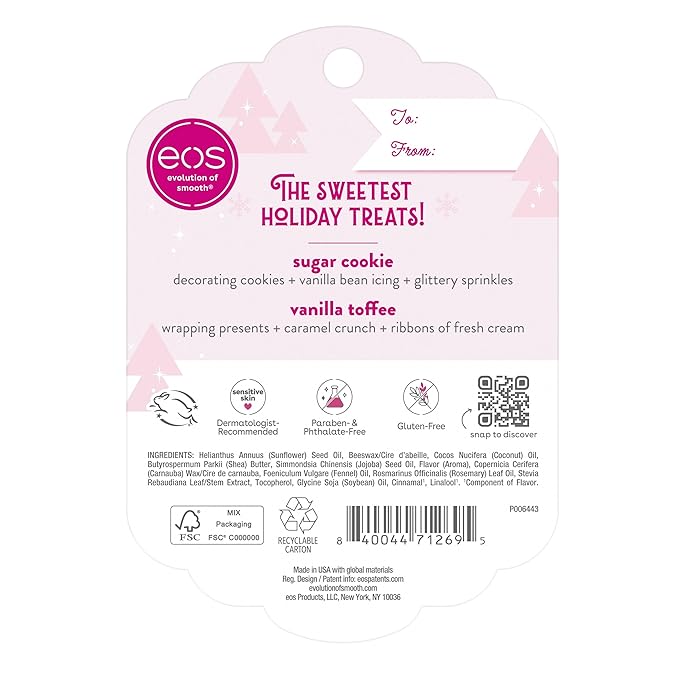 eos Holiday Lip Balm Gift- Sugar