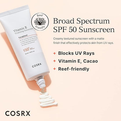 COSRX Daily SPF 50 Vitamin E Vitalizing