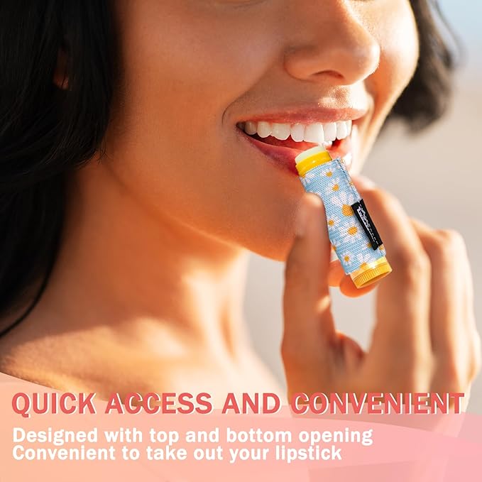 WK IEASON Lip Balm Holder Keychain