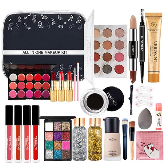 All-in-One Makeup Gift Set Carry All Makeup Kit