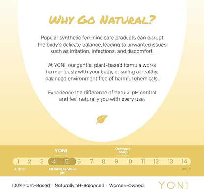 Yoni All-Natural Intimate Care Oil | Powerful Plant-Based Herbal Massage Oil for Intimate Areas | Odor Control, Menstrual Support, Natural pH Balance | Women-Owned (Jasmine)