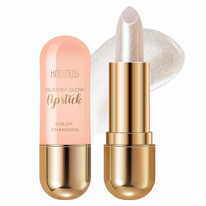 Glimmer Balm, Tinted Lip Balm Long (Pearl)