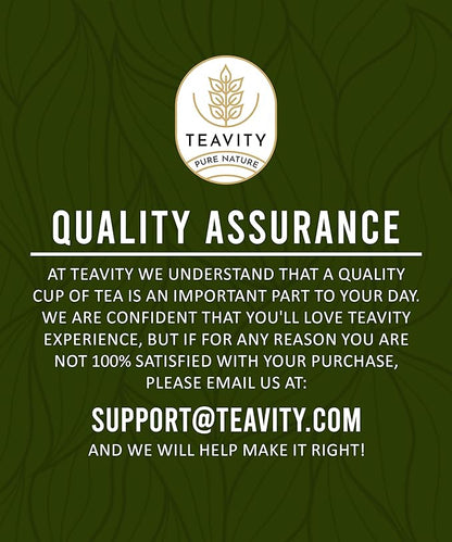 Organic Ginger Green Tea Pods for Keurig by Teavity (12 Tea Pods)