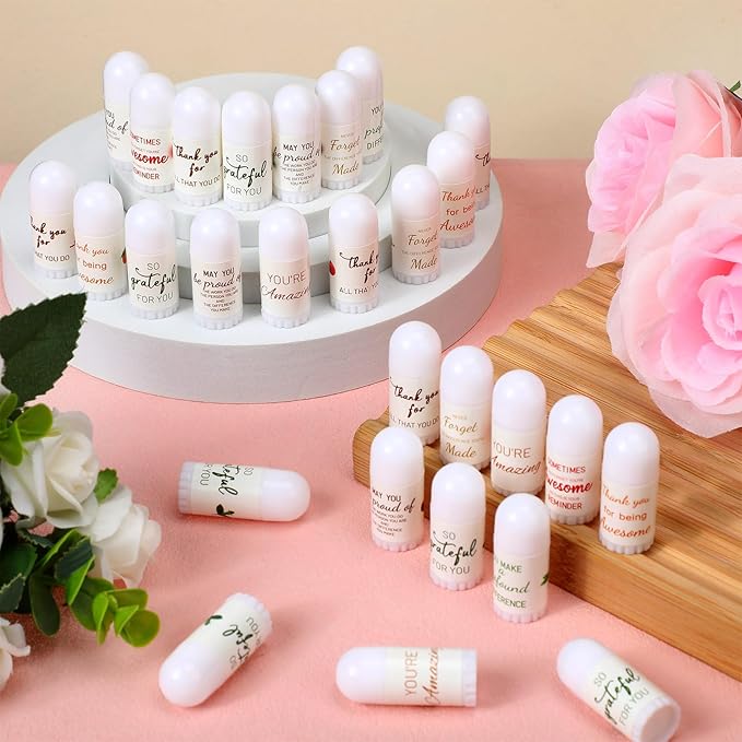 72 Pcs Mini Lip Balm Bulk All
