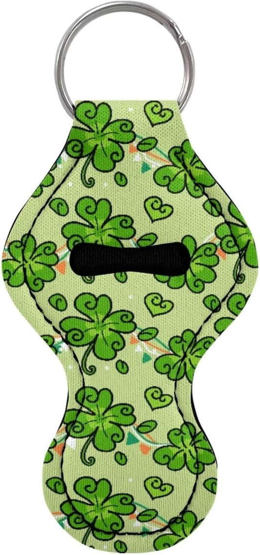 Chapstick Holder Keychain for Lipstick Lip Girls