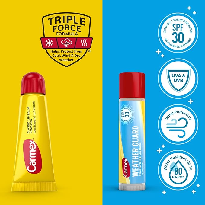 Carmex Lip Balm Bundle, 12 Count