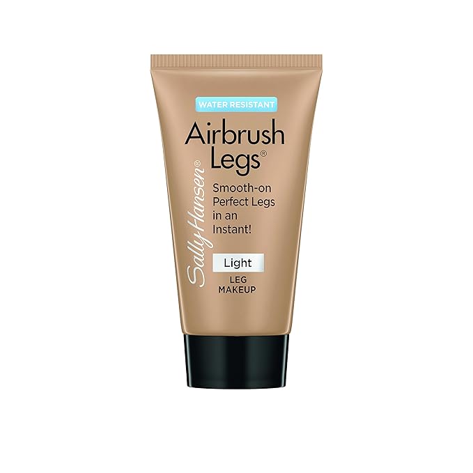 Sally Hansen Airbrush Legs Trial Size Liquid Tube, Light, 0.75 Fluid Ounce