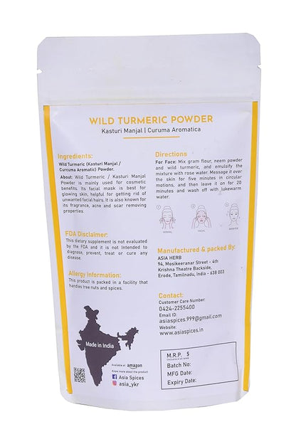 Asia Wild turmeric Powder by Asia | 100g 100g