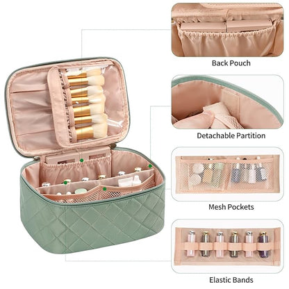 Ocheal makeup bag, portable cosmetic