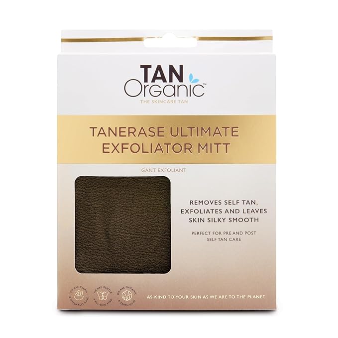Tan-Erase Ultimate Exfoliator Glove for Self-Tanning Build Up Removal