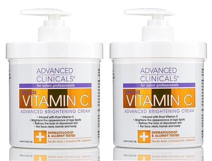Advanced Clinicals Vitamin C Face & Moisturizing