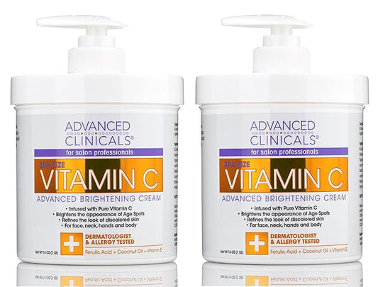 Advanced Clinicals Vitamin C Face & Moisturizing