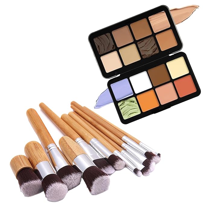 Color Correcting Concealer Palette, Contouring Foundation Creamy Contour