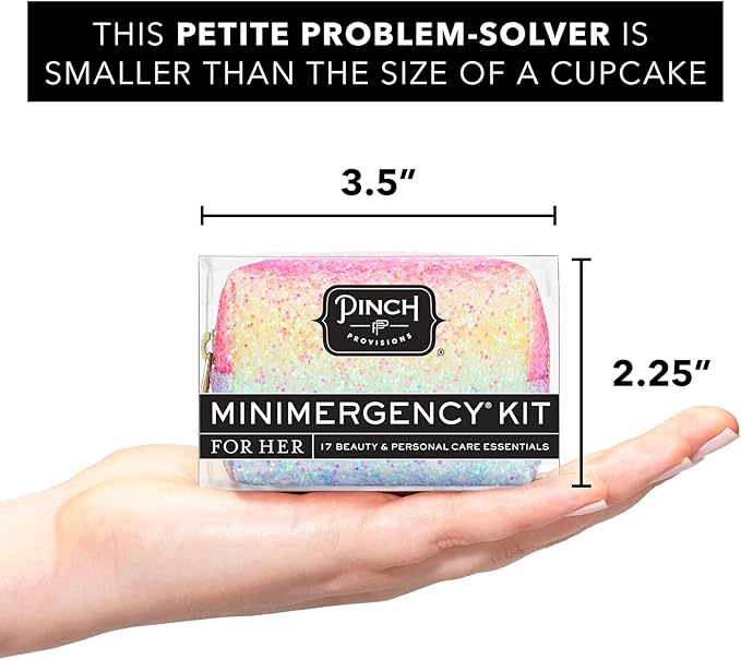 Pinch Provisions Rainbow Minimergency Kit, includes Holiday’s