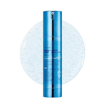 VT COSMETICS Hydrop Reedle Shot 100hL, Hyaluronic Acid Microneedling Serum, Intensive Hydrating & Moisturizing Exosome, Soft & Glass Skin, Korean Skin Booster1.69 Fl Oz.(50ml)