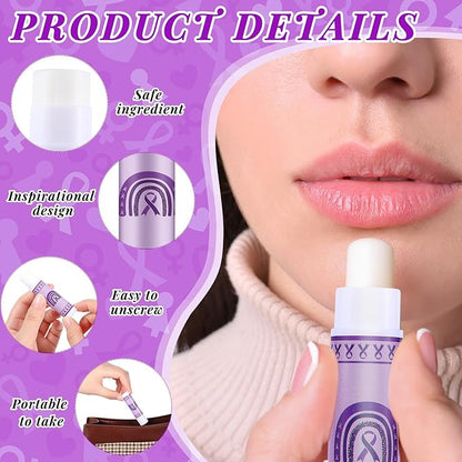 50 Set Overdose Awareness Lip Balms Alzheimer's