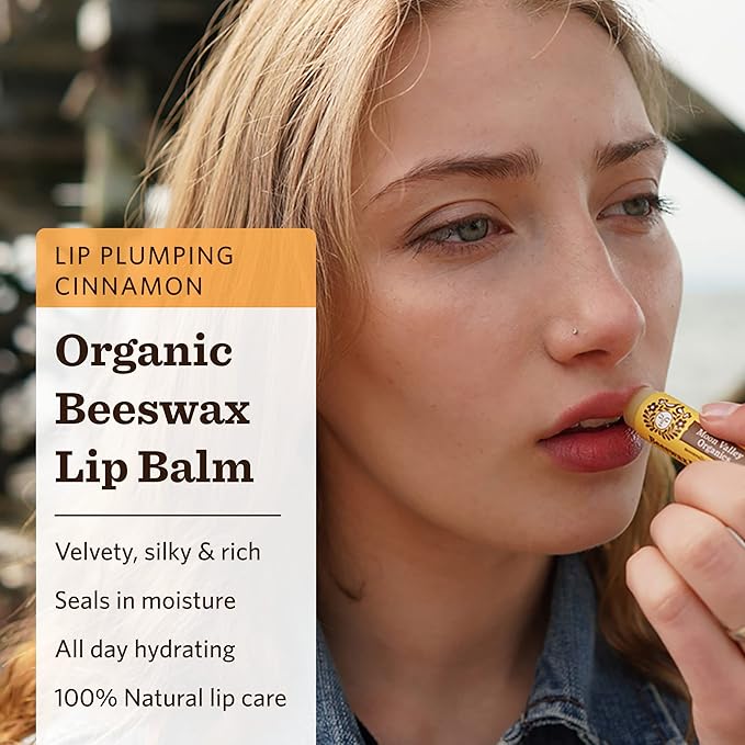 Moon Valley Organics Beeswax Lip Balm (ZINGY