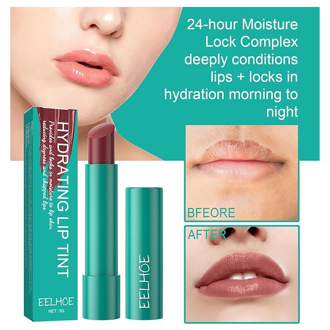 2 Colors Hydrating Lip Gloss,Lip Plumper Gloss,Moisturizing Glossy Hydrating