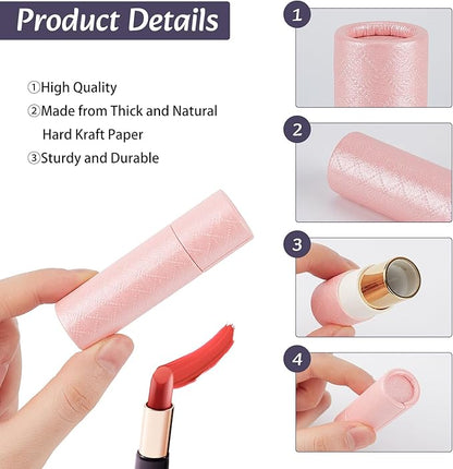 NICENEEDED 10 Pcs Paperboard Lip Balm