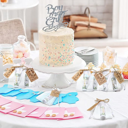 Demissle 50 Pcs Baby Shower Lip (Leaves)