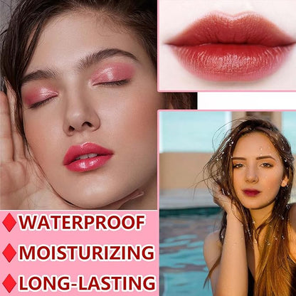 6 Colors Lip Tint Stain Set,Mini Velvet Lip Long