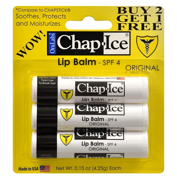 Chap-Ice SPF 4 Premium Lip Balm,