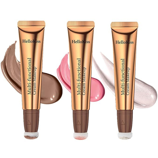 Contour Beauty Wand,Liquid Highlighter Makeup Wand, Face Blush White Highlight