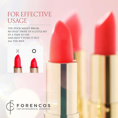 Tinted Lip Balm Hydrating 0.11oz, Glow Scarlet)