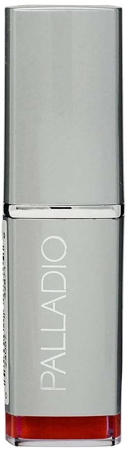 Palladio Herbal Lipstick, Rich Pigmented and Creamy Lipstick, Infused with Aloe Vera, Chamomile & Ginseng, Prevents Lips from Drying, Combats Fine Lines, Long Lasting Lipstick, Coral Punch