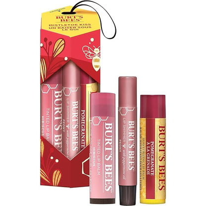Burt's Bees Mistletoe Kiss Lip Care Pomegranate,