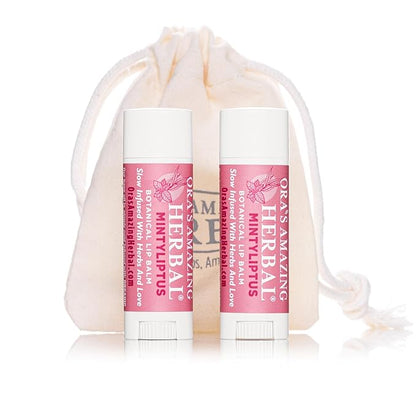 Natural Lip Balm, Herbal Infused, Mintyliptus