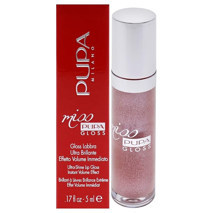 Pupa Milano Lip Gloss, Miss Milano - Extreme Gloss,
