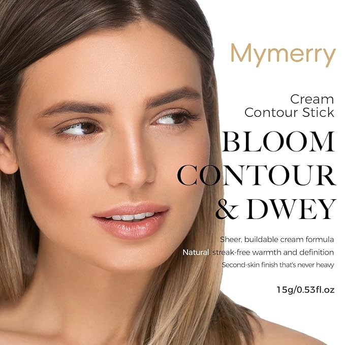 2Pcs Contour Stick Makeup，Cream Blush for Cheeks, Contour Stick