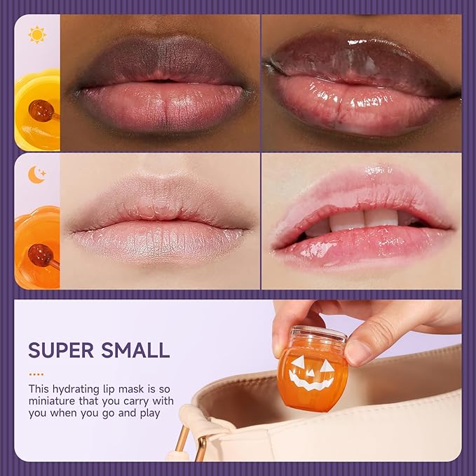 Pumpkin Honey Lip Mask Day Overnight Moisturizing