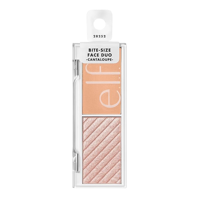 e.l.f. Cosmetics Bite-Size Face Duo, Highlighter, Bronzer & 0.049 Oz