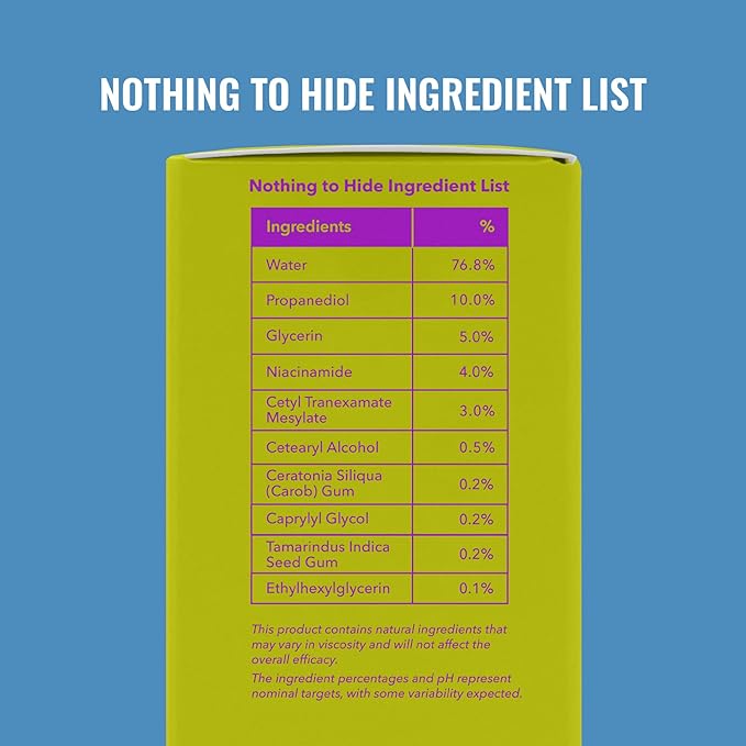 Good Molecules Discoloration Correcting Serum - Tranexamic Acid Ester Salt and Niacinamide for Dark Spots, Sun Damage, and Age Spots - Skincare Face