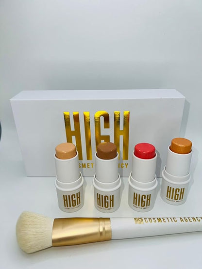 Contour,4 Piece Set, For Face, Professional