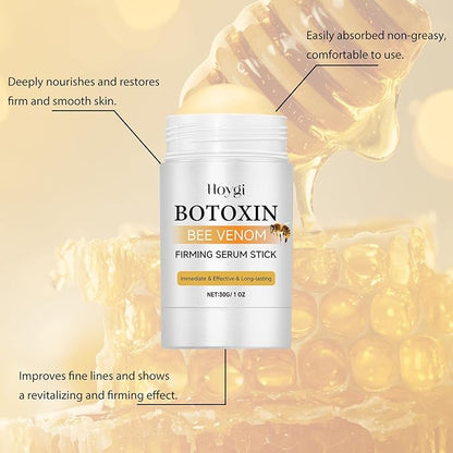 Botox Bee Venom Firming Serum Stick, Anti-Aging Face Serum, Advanced Firming & Wrinkle-Reducing Cream For Body, Lifts, Plumps and Firms Skin, for Women & Men (2PCS)